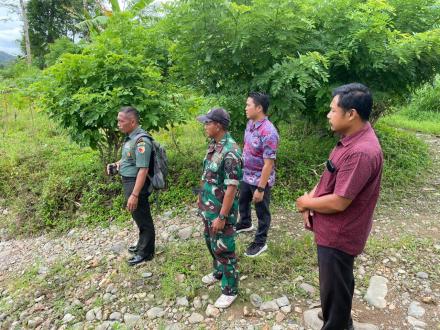 Sinergi Membangun Desa: Survey Lokasi Jembatan Sungai Plapar Bendoroto